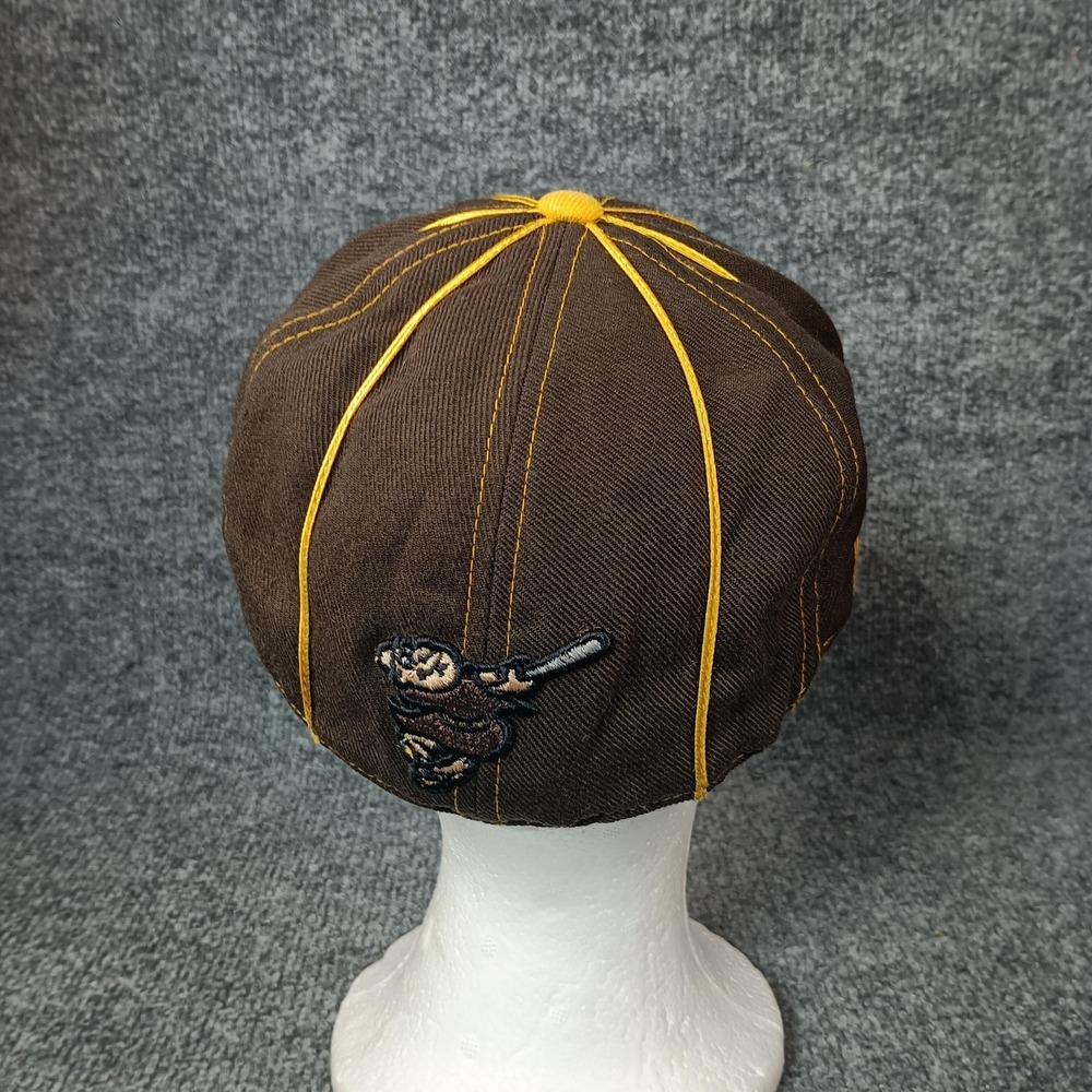 San Diego Padres American Needle Hat Cap Fitted Size 7 3/8 Piping Friar Logo - Picture 4 of 10